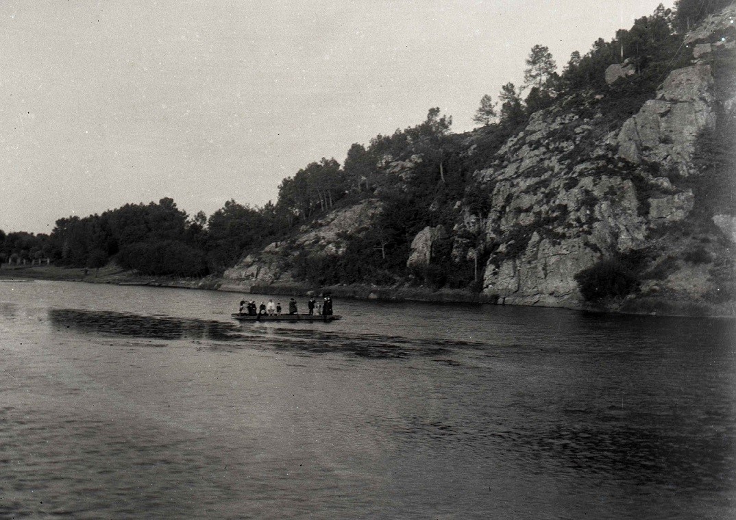 Traversée en bac à l'Île aux Pies A.Cath.