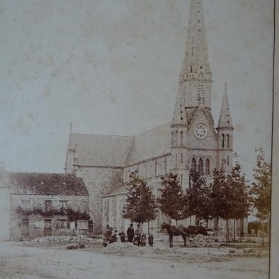 Eglise place juin 1891 A.Cath.