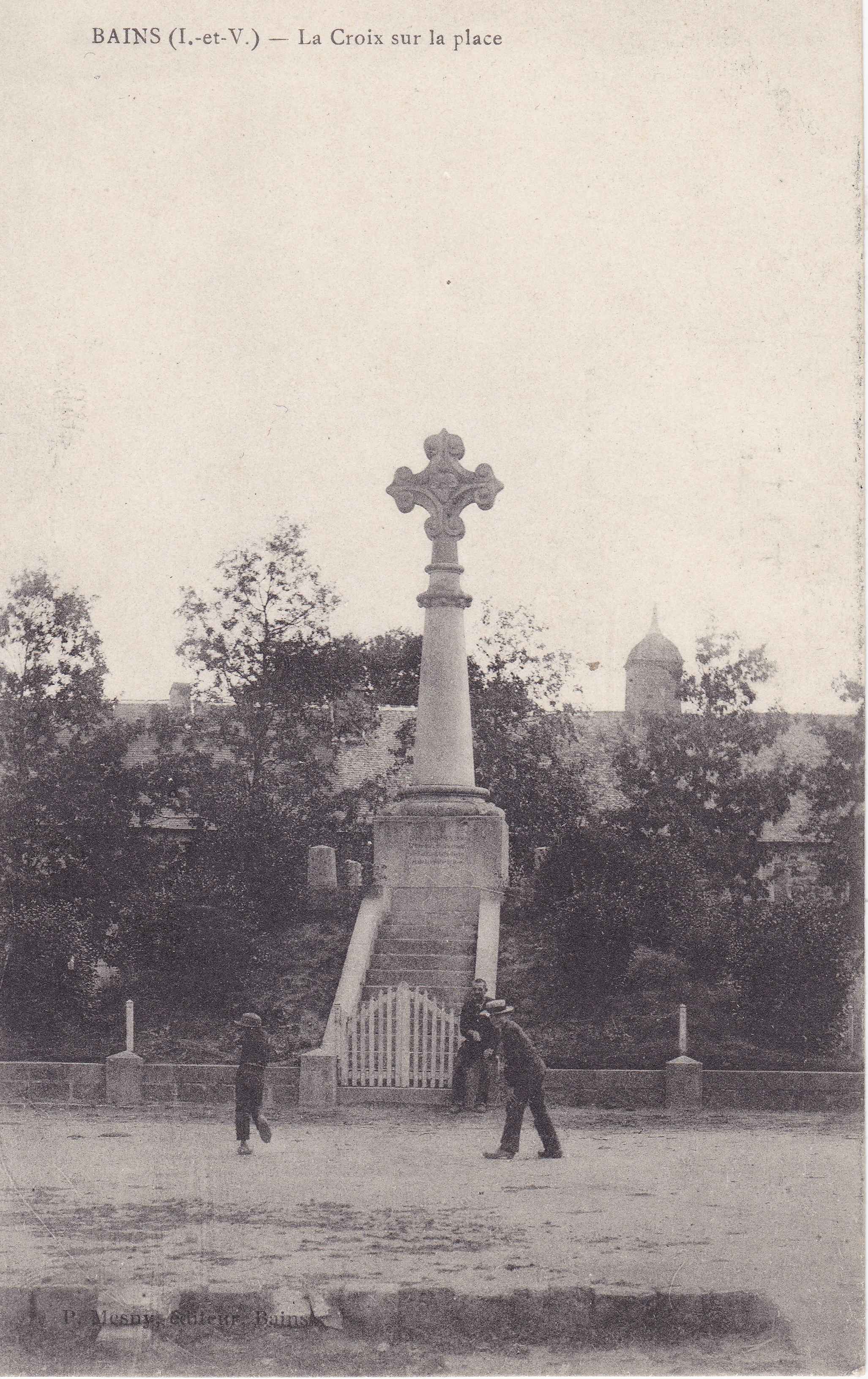 La Croix sur la place