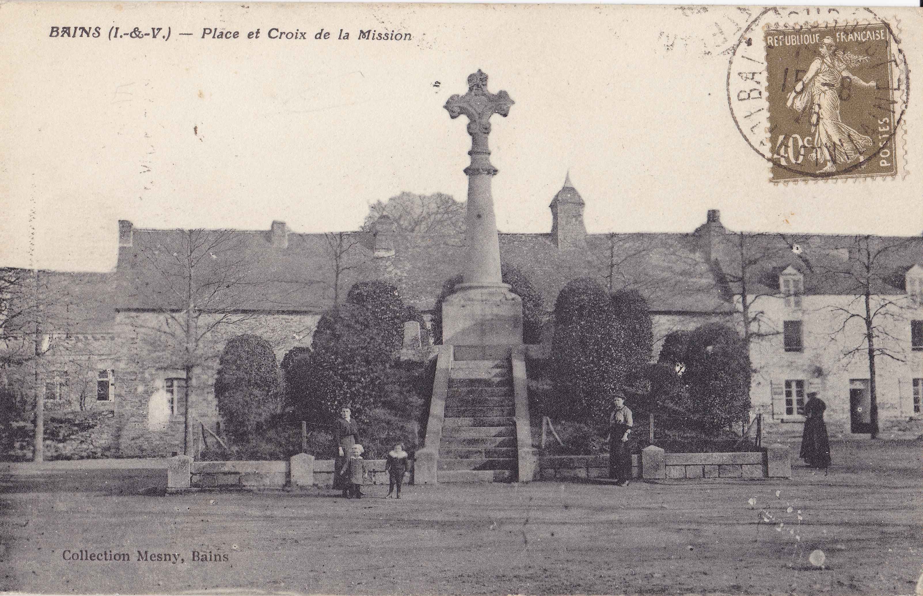 Place et Croix de la mission