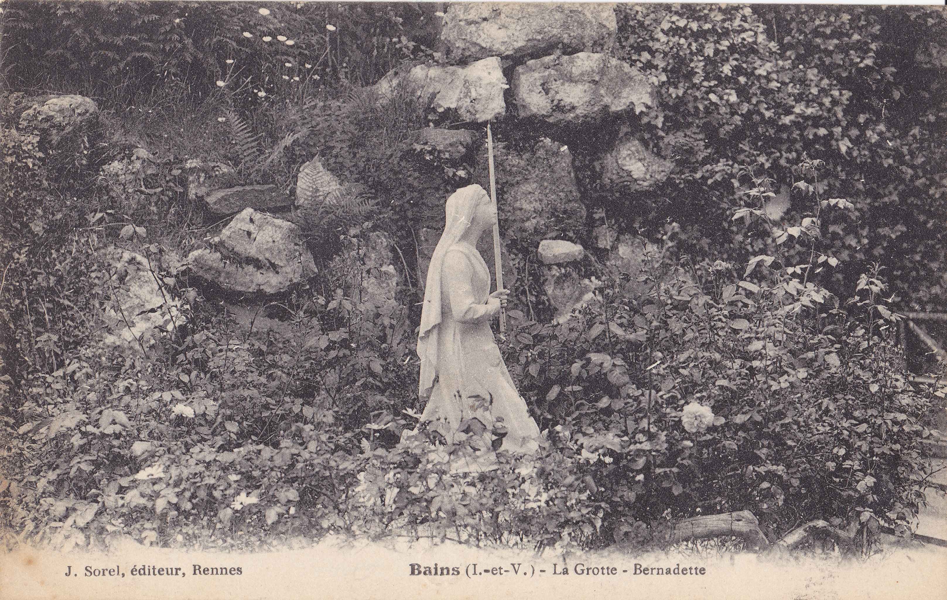 La grotte en 1924